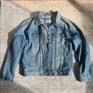 Goodthreads Men’s Blue Denim Jacket (L)